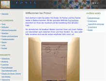 Tablet Screenshot of phoenix-zentrum.at